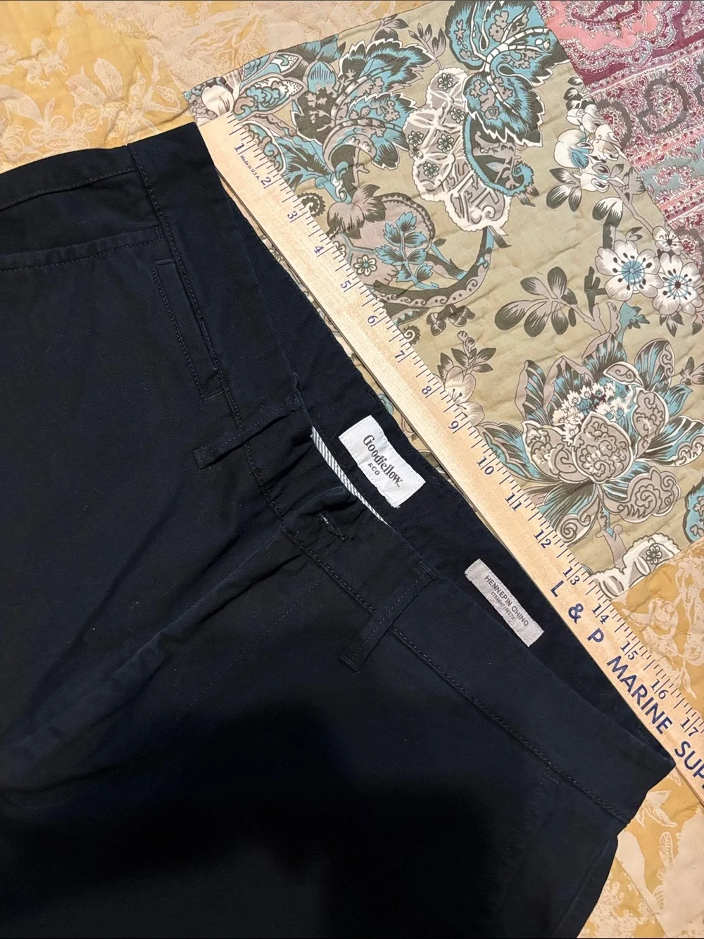 Black Goodfellow Trousers 36x32